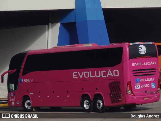 Evolução Transportes e Turismo 2610 na cidade de Goiânia, Goiás, Brasil, por Douglas Andrez. ID da foto: 11111921.