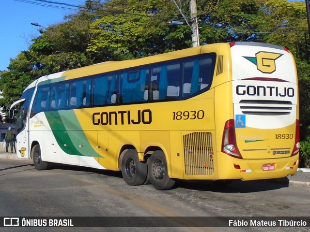 Empresa Gontijo de Transportes 18930 na cidade de Três Corações, Minas Gerais, Brasil, por Fábio Mateus Tibúrcio. ID da foto: 11110504.