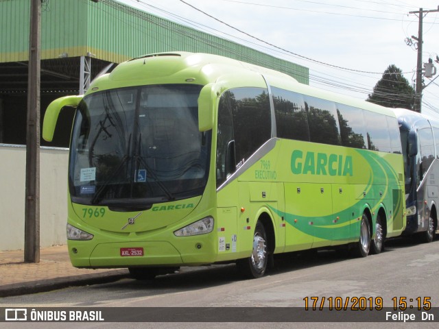 Viação Garcia 7969 na cidade de Toledo, Paraná, Brasil, por Felipe  Dn. Número da foto: #11111549.