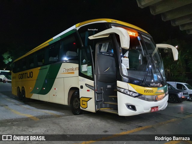 Empresa Gontijo de Transportes 19555 na cidade de Belo Horizonte, Minas Gerais, Brasil, por Rodrigo Barraza. Número da foto: #11113645.