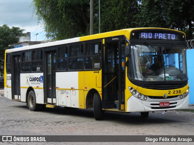 Auto Viação Cordeiro 2 238 na cidade de Campos dos Goytacazes, Rio de Janeiro, Brasil, por Diego Félix de Araujo. Número da foto: #11114246.