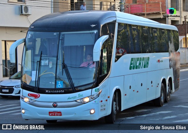 Eucatur - Empresa União Cascavel de Transportes e Turismo 4721 na cidade de Balneário Camboriú, Santa Catarina, Brasil, por Sérgio de Sousa Elias. ID da foto: 11113482.