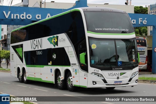 Visani Turismo 410 na cidade de Aparecida, São Paulo, Brasil, por Moaccir  Francisco Barboza. Número da foto: #11112924.