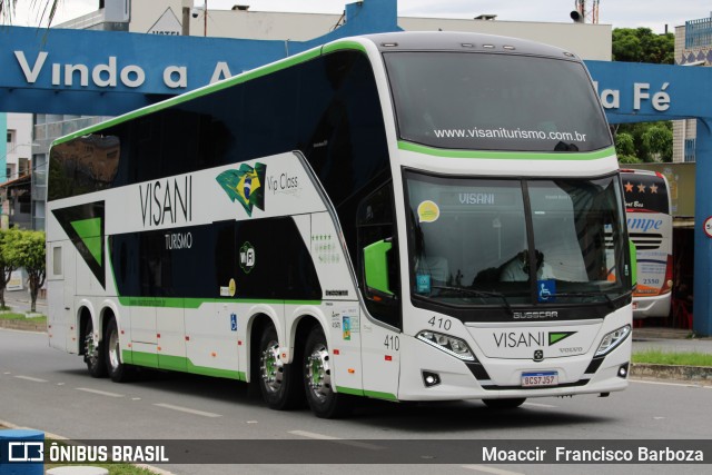 Visani Turismo 410 na cidade de Aparecida, São Paulo, Brasil, por Moaccir  Francisco Barboza. ID da foto: 11112924.