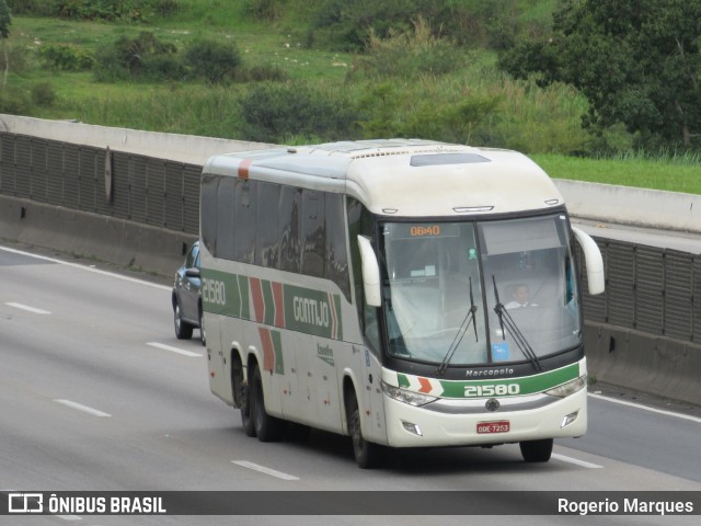 Empresa Gontijo de Transportes 21580 na cidade de São José dos Campos, São Paulo, Brasil, por Rogerio Marques. Número da foto: #11113886.