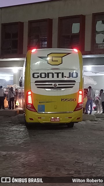 Empresa Gontijo de Transportes 19580 na cidade de Governador Valadares, Minas Gerais, Brasil, por Wilton Roberto. Número da foto: #11112588.