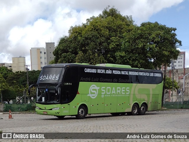 Soares Turismo e Fretamento 3552 na cidade de Fortaleza, Ceará, Brasil, por André Luiz Gomes de Souza. Número da foto: #11113749.
