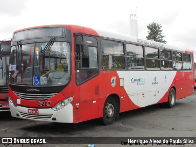 Expresso CampiBus 2267 na cidade de Campinas, São Paulo, Brasil, por Henrique Alves de Paula Silva. Número da foto: #11113351.