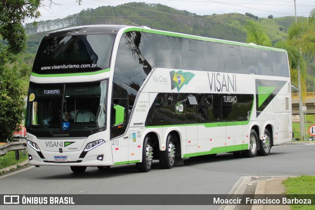 Visani Turismo 410 na cidade de Aparecida, São Paulo, Brasil, por Moaccir  Francisco Barboza. Número da foto: #11112930.