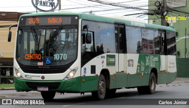 Viação Paraense Cuiabá Transportes 1070 na cidade de Cuiabá, Mato Grosso, Brasil, por Carlos Júnior. Número da foto: #11115240.