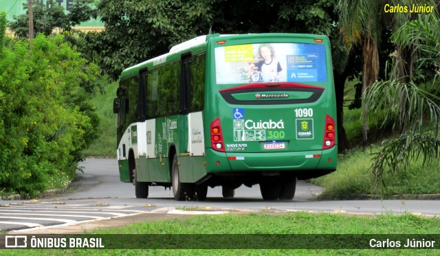 Viação Paraense Cuiabá Transportes 1090 na cidade de Cuiabá, Mato Grosso, Brasil, por Carlos Júnior. Número da foto: #11115624.