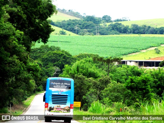 Estrela de Minas Viagens e Turismo 110000 na cidade de Cruzília, Minas Gerais, Brasil, por Davi Cristiano Carvalho Martins dos Santos. Número da foto: #11115458.
