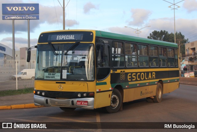 Auto Coletivo Caçador 65 na cidade de Caçador, Santa Catarina, Brasil, por RM Busologia. ID da foto: 11114584.