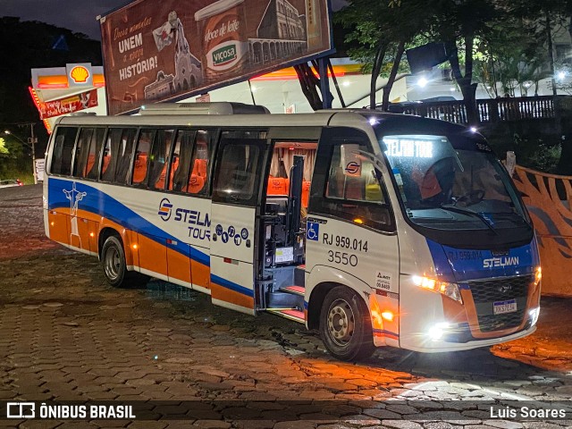 Stelman Tour Transporte Rodoviário de Passageiros 3550 na cidade de Viçosa, Minas Gerais, Brasil, por Luis Soares. ID da foto: 11116394.