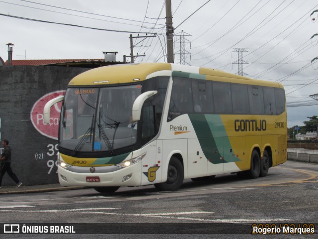 Empresa Gontijo de Transportes 21430 na cidade de São José dos Campos, São Paulo, Brasil, por Rogerio Marques. Número da foto: #11115302.