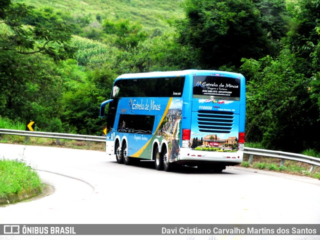 Estrela de Minas Viagens e Turismo 110000 na cidade de Cruzília, Minas Gerais, Brasil, por Davi Cristiano Carvalho Martins dos Santos. ID da foto: 11115445.