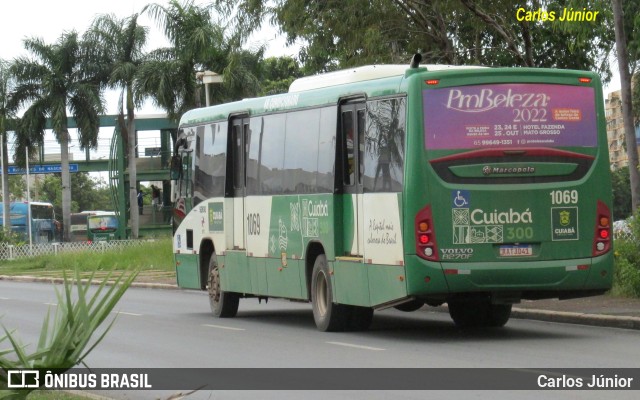 Viação Paraense Cuiabá Transportes 1069 na cidade de Cuiabá, Mato Grosso, Brasil, por Carlos Júnior. Número da foto: #11115600.