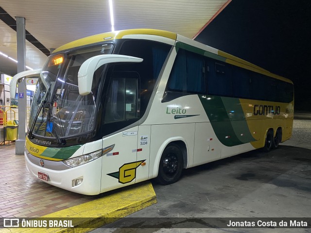 Empresa Gontijo de Transportes 16500 na cidade de João Monlevade, Minas Gerais, Brasil, por Jonatas Costa da Mata. ID da foto: 11115244.