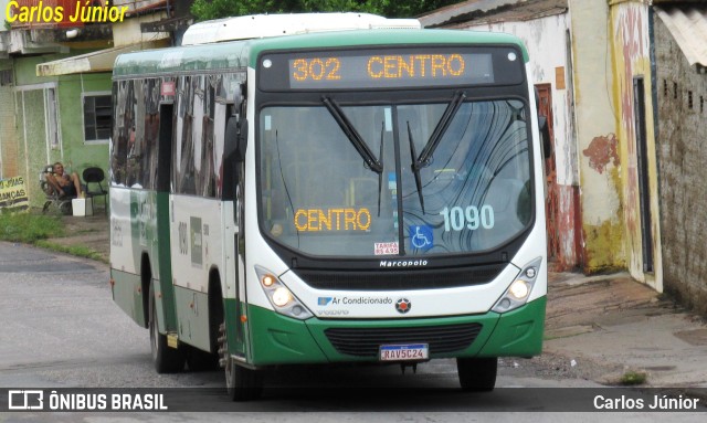 Viação Paraense Cuiabá Transportes 1090 na cidade de Cuiabá, Mato Grosso, Brasil, por Carlos Júnior. Número da foto: #11115629.