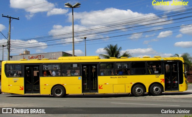 HP Transportes Coletivos 20803 na cidade de Aparecida de Goiânia, Goiás, Brasil, por Carlos Júnior. Número da foto: #11117624.