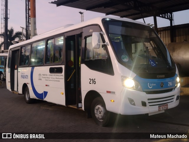 Colitur Transportes Rodoviários 216 na cidade de Paraty, Rio de Janeiro, Brasil, por Mateus Machado. ID da foto: 11117992.