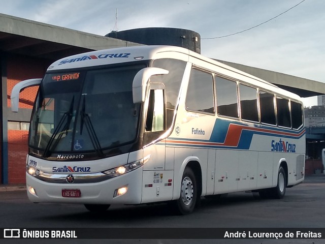 VUSC - Viação União Santa Cruz 3030 na cidade de Porto Alegre, Rio Grande do Sul, Brasil, por André Lourenço de Freitas. Número da foto: #11117782.