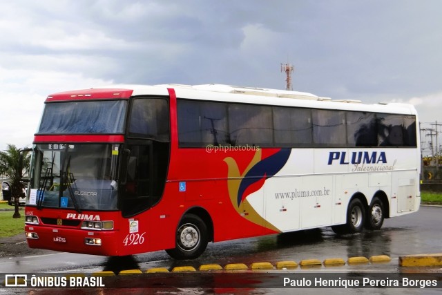 Pluma Conforto e Turismo 4926 na cidade de Resende, Rio de Janeiro, Brasil, por Paulo Henrique Pereira Borges. Número da foto: #11117884.