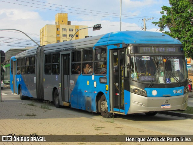 VB Transportes e Turismo 1443 na cidade de Campinas, São Paulo, Brasil, por Henrique Alves de Paula Silva. Número da foto: #11116860.