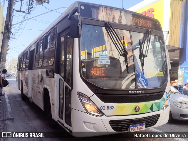 Viação Vaz 02 662 na cidade de Santo André, São Paulo, Brasil, por Rafael Lopes de Oliveira. Número da foto: #11117347.