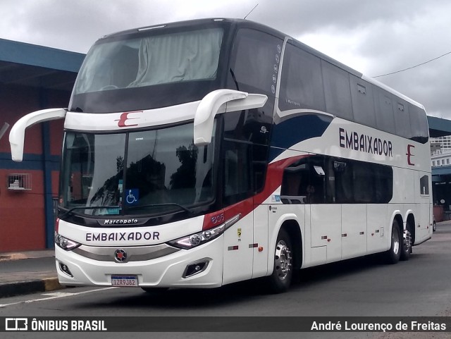 Expresso Embaixador 605 na cidade de Porto Alegre, Rio Grande do Sul, Brasil, por André Lourenço de Freitas. Número da foto: #11117793.