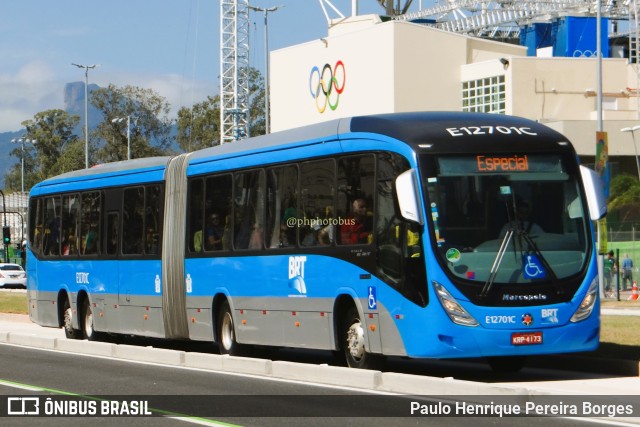 Viação Normandy do Triângulo E12709C na cidade de Rio de Janeiro, Rio de Janeiro, Brasil, por Paulo Henrique Pereira Borges. Número da foto: #11117898.