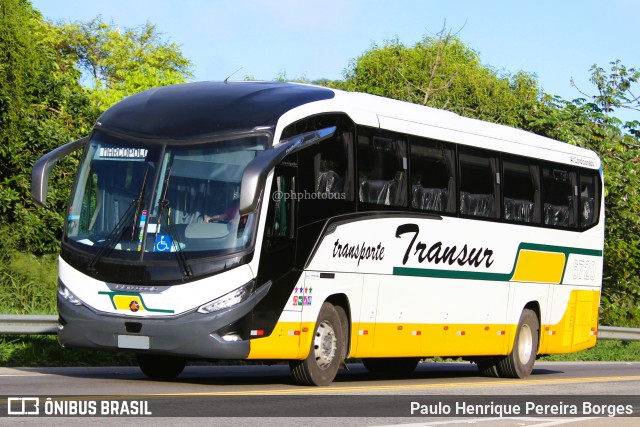 Transur - Transporte Rodoviário Mansur 6720 na cidade de Barra do Piraí, Rio de Janeiro, Brasil, por Paulo Henrique Pereira Borges. Número da foto: #11117092.