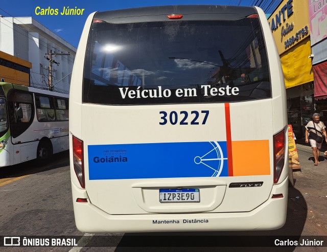 Viação Reunidas 30227 na cidade de Goiânia, Goiás, Brasil, por Carlos Júnior. ID da foto: 11117671.