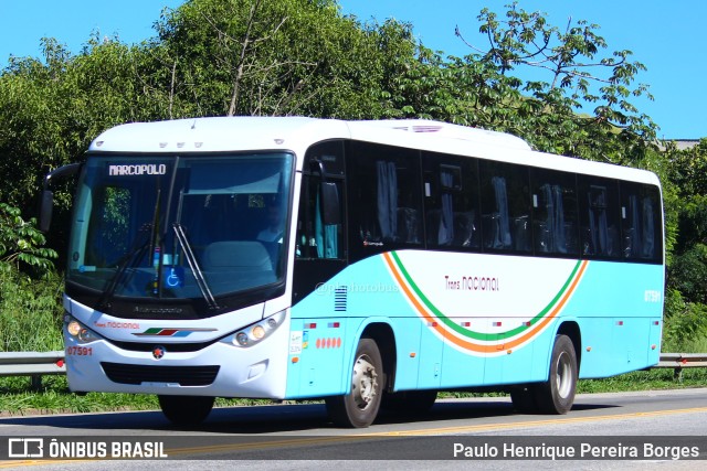 Transnacional Transp. de Passageiros 07591 na cidade de Barra do Piraí, Rio de Janeiro, Brasil, por Paulo Henrique Pereira Borges. ID da foto: 11117108.