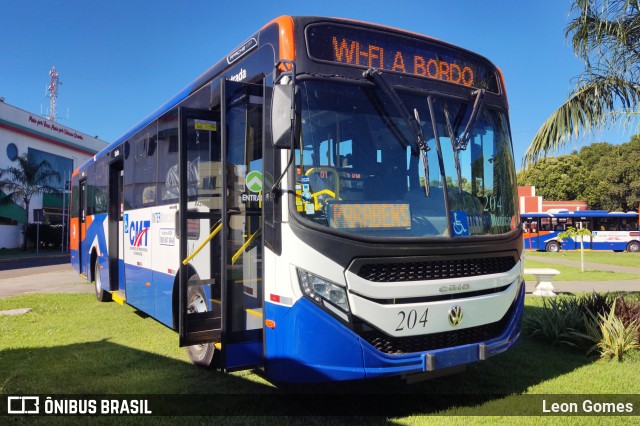 CMT - Consórcio Metropolitano Transportes 204 na cidade de Várzea Grande, Mato Grosso, Brasil, por Leon Gomes. Número da foto: #11118305.