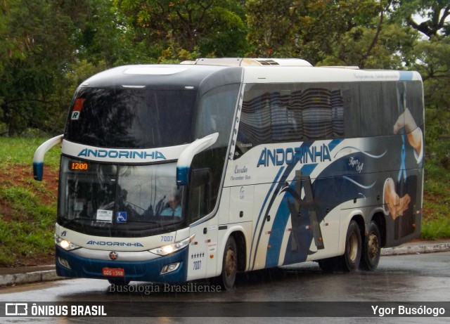 Empresa de Transportes Andorinha 7007 na cidade de Brasília, Distrito Federal, Brasil, por Ygor Busólogo. Número da foto: #11117652.