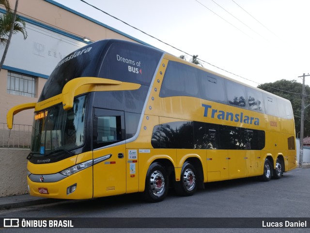 Translara Turismo 12200 na cidade de Cláudio, Minas Gerais, Brasil, por Lucas Daniel. ID da foto: 11121036.