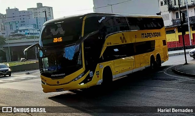 Viação Itapemirim 50146 na cidade de Belo Horizonte, Minas Gerais, Brasil, por Hariel Bernades. Número da foto: #11120021.