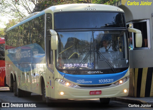 Viação Novo Horizonte 1035311 na cidade de São Paulo, São Paulo, Brasil, por Carlos Júnior. ID da foto: 11120989.