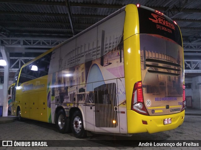 Severo Turismo 1560 na cidade de Ipatinga, Minas Gerais, Brasil, por André Lourenço de Freitas. ID da foto: 11119530.