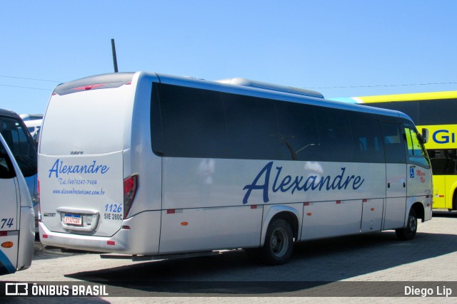 Alexandre Turismo 1126 na cidade de Palhoça, Santa Catarina, Brasil, por Diego Lip. ID da foto: 11119202.