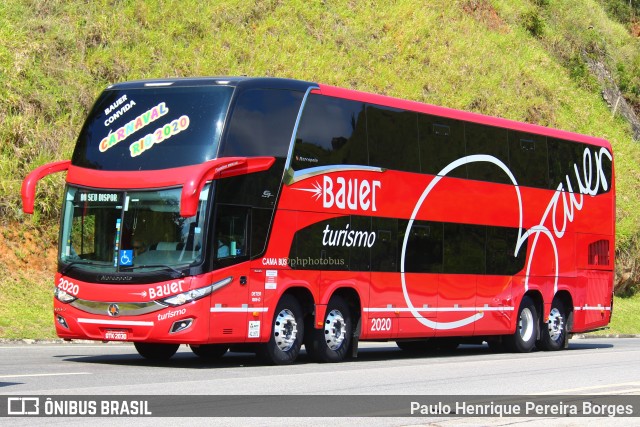 Bauer Turismo 2020 na cidade de Piraí, Rio de Janeiro, Brasil, por Paulo Henrique Pereira Borges. ID da foto: 11120539.