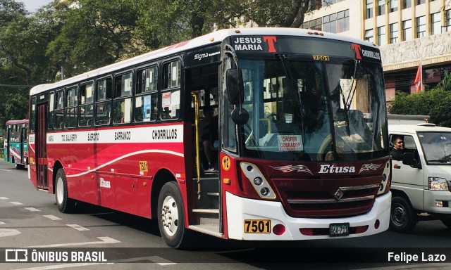 ETUSA 112 na cidade de Jesús María, Lima, Lima Metropolitana, Peru, por Felipe Lazo. Número da foto: #11120919.