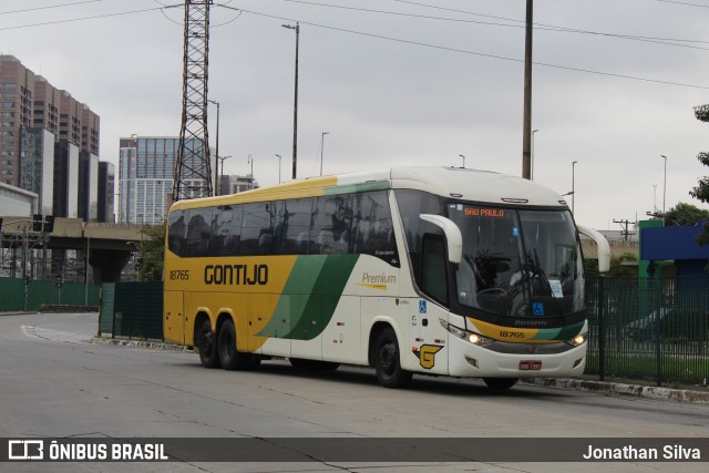 Empresa Gontijo de Transportes 18765 na cidade de São Paulo, São Paulo, Brasil, por Jonathan Silva. ID da foto: 11120489.