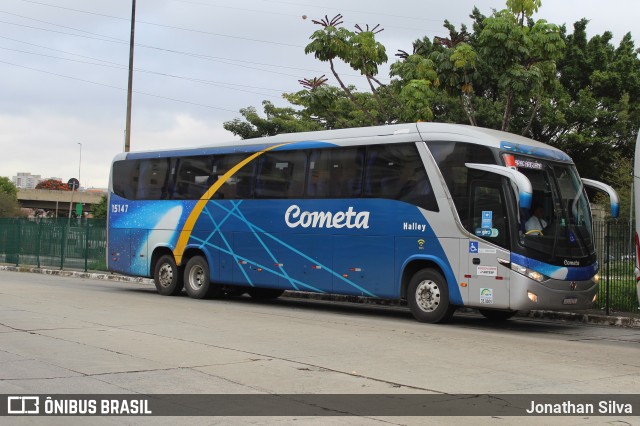 Viação Cometa 15147 na cidade de São Paulo, São Paulo, Brasil, por Jonathan Silva. ID da foto: 11120480.