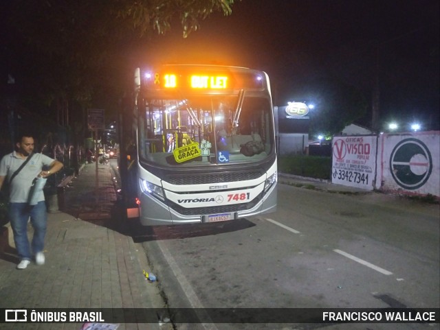 Vitória 7481 na cidade de Caucaia, Ceará, Brasil, por FRANCISCO WALLACE. Número da foto: #11118840.