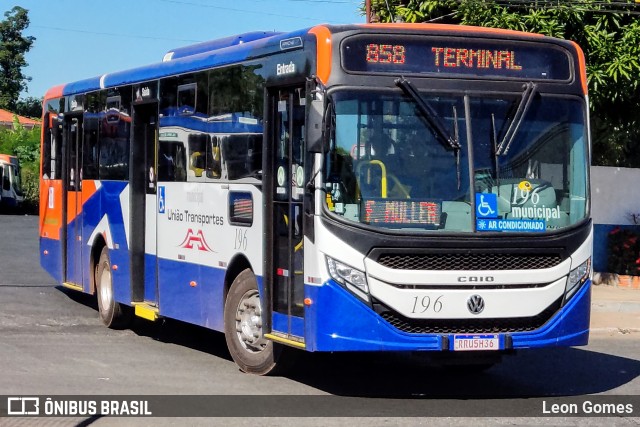 União Transportes 196 na cidade de Várzea Grande, Mato Grosso, Brasil, por Leon Gomes. Número da foto: #11119818.