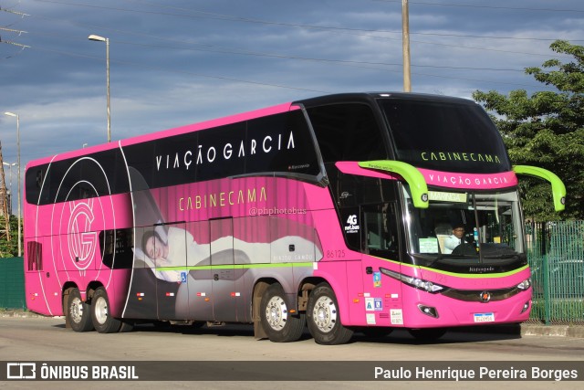 Viação Garcia 86125 na cidade de São Paulo, São Paulo, Brasil, por Paulo Henrique Pereira Borges. Número da foto: #11120385.