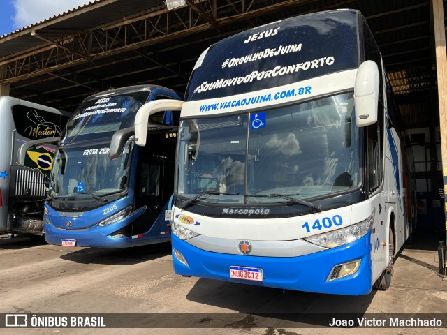 Viação Juína 1400 na cidade de Cuiabá, Mato Grosso, Brasil, por Joao Victor Machhado. ID da foto: 11118843.