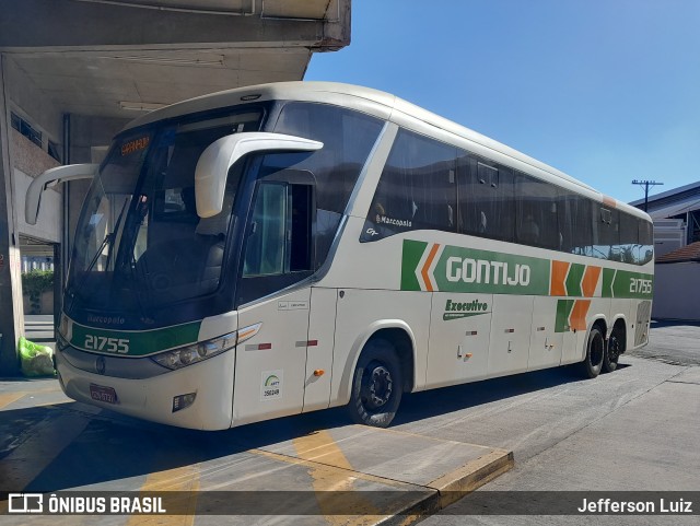 Empresa Gontijo de Transportes 21755 na cidade de Limeira, São Paulo, Brasil, por Jefferson Luiz. Número da foto: #11119900.